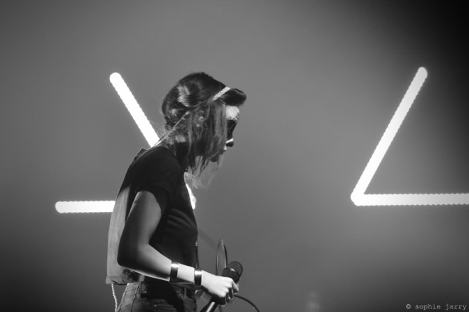 Chvrches at #p4kparis – photo by Sophie Jarry for Sodwee.com