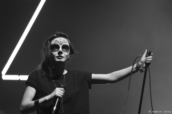 Chvrches at #p4kparis – photo by Sophie Jarry for Sodwee.com