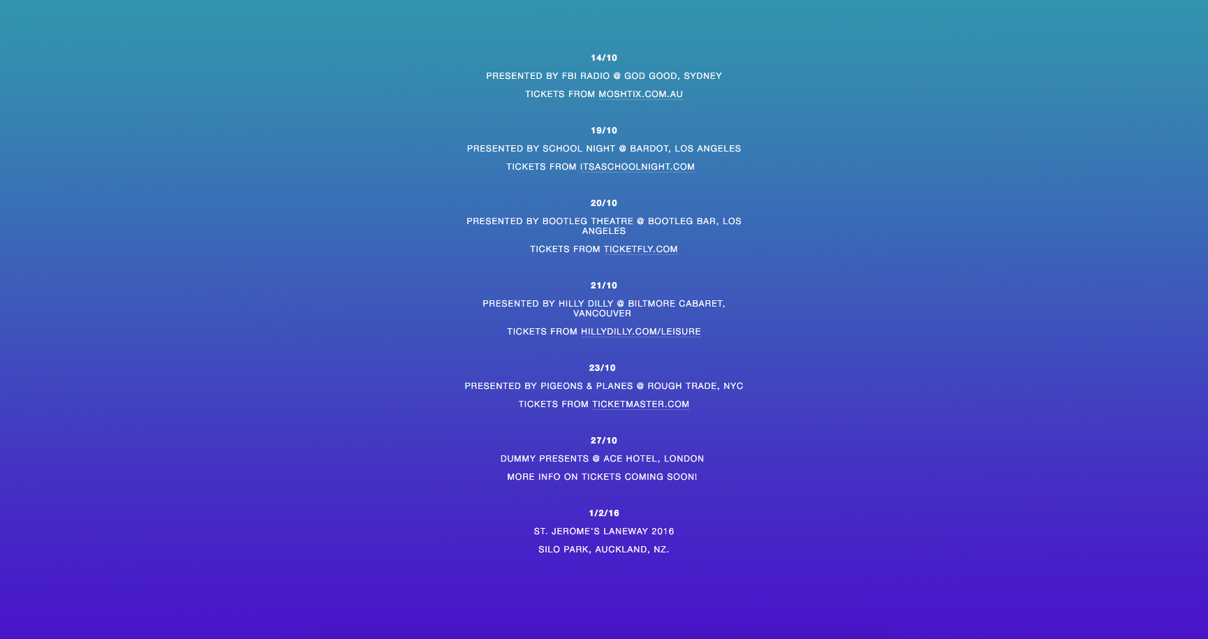 Leisure, the band, shares two sizzling tracks Take It To The Top & All Over You. And the world